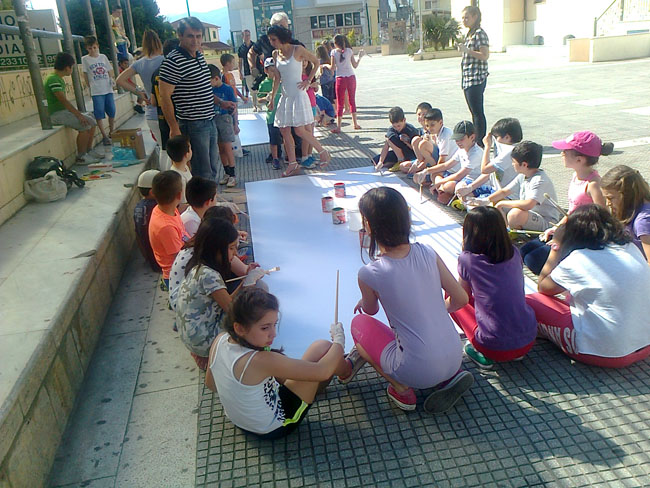 Τα παιδιά ζωγραφίζουν για το περιβάλλον