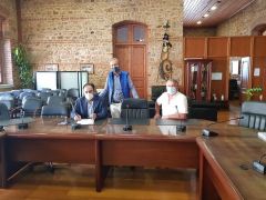 Υπογραφή Σύμβασης με τίτλο «ΣΥΝΤΗΡΗΣΗ ΚΟΙΝΟΧΡΗΣΤΩΝ ΧΩΡΩΝ Δ.Ε. ΔΟΒΡΑ»