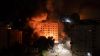 Με αμείωτη ένταση συνεχίστηκαν τη νύχτα οι φονικοί βομβαρδισμοί στη Γάζα