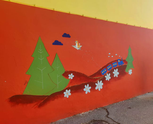 Μία ξεχωριστή εικαστική παρέμβαση!