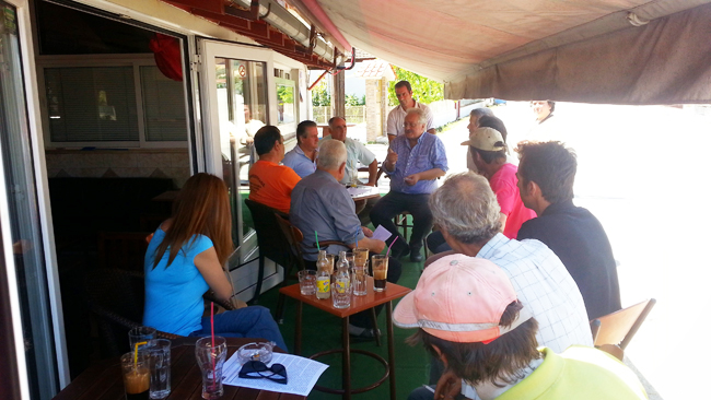 Περιοδεία ΚΚΕ, με τον ευρωβουλευτή Σ. Ζαριανόπουλο για τις ζημιές από το χαλάζι