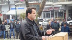 Σάκης Τσίτσης, πρόεδρος Εργατικού Κέντρου Νάουσας: «Δεν περιμένουμε εναλλαγή κυβερνήσεων για να λυθούν τα προβλήματά μας»