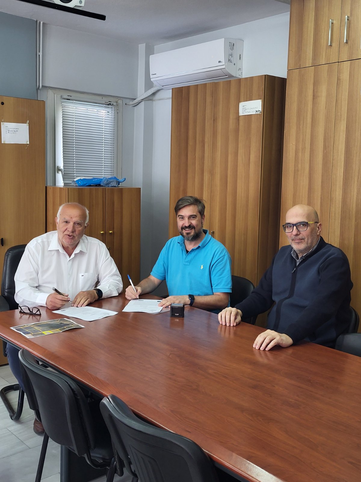 ΥΠΟΓΡΑΦΗ ΣΥΜΒΑΣΗΣ ΤΟΥ ΕΡΓΟΥ: Κατασκευή Εγκατάστασης Επεξεργασίας Λυμάτων (ΕΕΛ) οικισμού Βεργίνας