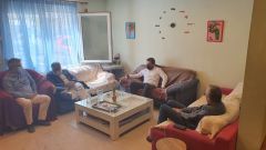 Επίσκεψη Τάσου Μπαρτζώκα στο Κέντρο Ημερήσιας Φροντίδας της Πρωτοβουλίας για το Παιδί στη Βέροια.