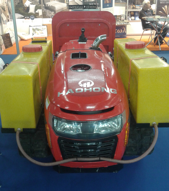 Τηλεχειριζόμενο ερπυστριοφόρο τρακτέρ!