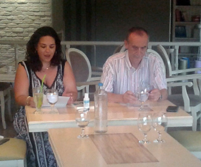 Εκδήλωση του ΚΚΕ για την πανδημία στη Βέροια