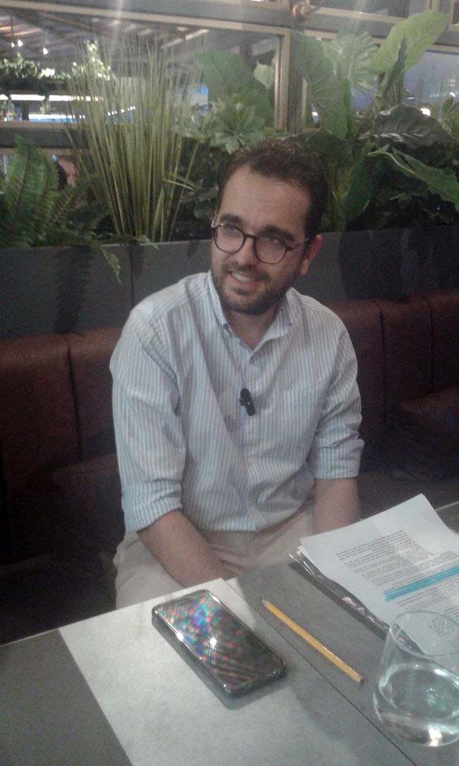 Συνάντηση Θεόφιλου Κορωνά με τοπικά ΜΜΕ