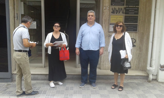 Συνεχίζει τις περιοδείες η ΛΑΣ στη Βέροια