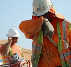 ΠΑΝΕΡΓΑΤΙΚΟ ΑΓΩΝΙΣΤΙΚΟ ΜΕΤΩΠΟ: Να ληφθούν τώρα μέτρα προστασίας των εργαζομένων από τον καύσωνα