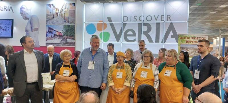 Τον γαστρονομικό της πλούτο παρουσίασε στην Philoxenia ο δήμος Βέροιας