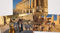 Αμείλικτα ερωτήματα για τις φωτογραφίες με τις «χλαμύδες» στον Ιερό Βράχο της Ακρόπολης