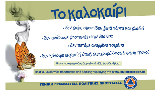 Δήμος Βέροιας: Προστασία από δασικές πυρκαγιές