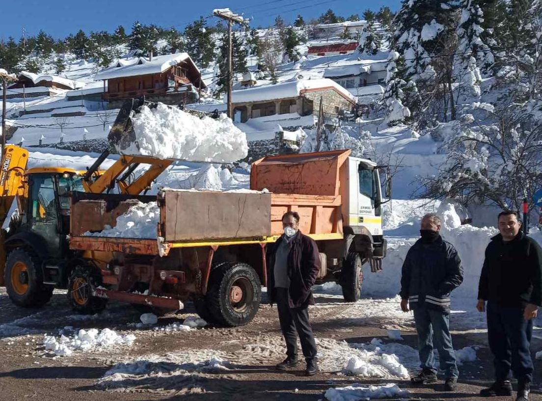 ΣΥΝΕΧΙΖΕΤΑΙ Ο ΑΠΟΧΙΟΝΙΣΜΟΣ ΟΡΕΙΝΩΝ ΟΙΚΙΣΜΩΝ ΤΟΥ ΔΗΜΟΥ ΒΕΡΟΙΑΣ 
