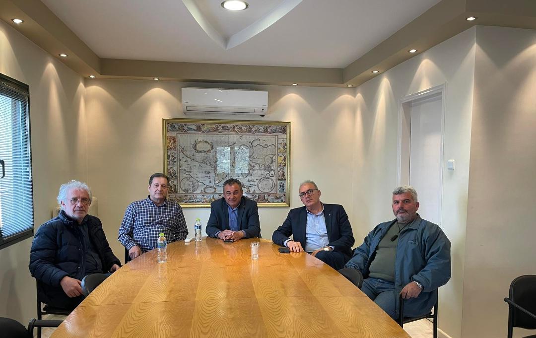 ΑΓΡΟΤΙΚΟΣ ΣΥΛΛΟΓΟΣ ΓΕΩΡΓΩΝ ΒΕΡΟΙΑΣ : Συνάντηση με τον πρόεδρο της Ε.Κ.Ε