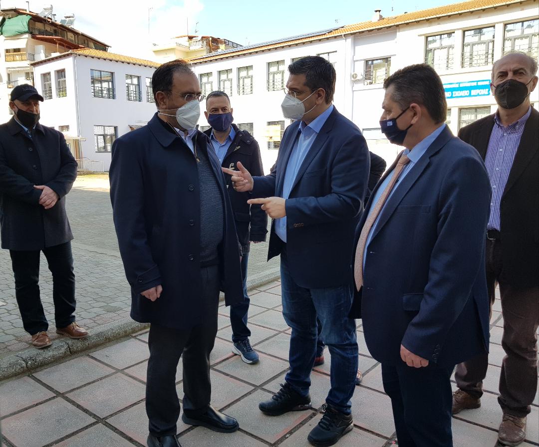  Επιθεώρηση εργασιών Ενεργειακής Αναβάθμισης 6ου & 13ου Δημοτικού Σχολείου Βέροιας
