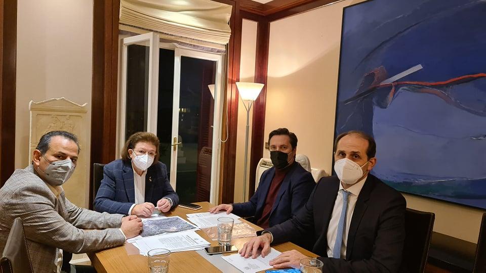 Συνάντηση Δημάρχου Νάουσας με την Υπουργό Πολιτισμού κ. Λίνα Μενδώνη  και τον Υφυπουργό Οικονομικών κ. Απόστολο Βεσυρόπουλο