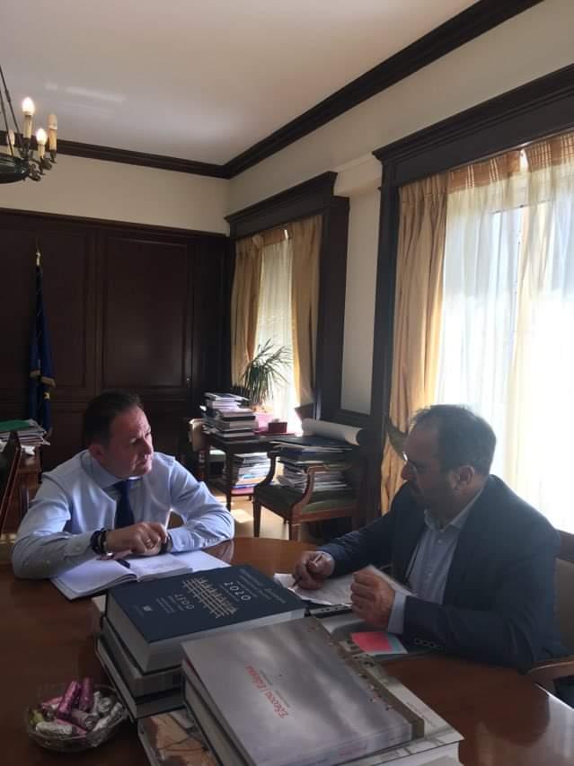 Συνάντηση Δημάρχου Βέροιας με τον Αναπληρωτή Υπουργό Εσωτερικών