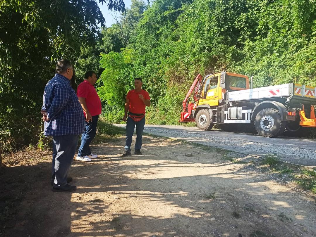 Με εντατικούς ρυθμούς συνεχίζονται οι εργασίες χορτοκοπής, κλαδέματος δέντρων και καλλωπισμού στο Δήμο Νάουσας