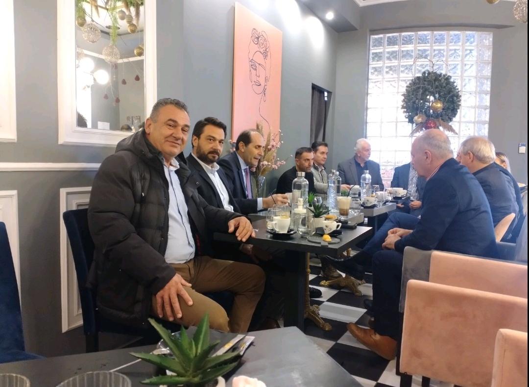 ΑΓΡΟΤΙΚΟΣ ΣΥΛΛΟΓΟΣ ΓΕΩΡΓΩΝ ΒΕΡΟΙΑΣ: Συνάντηση με τους «γαλάζιους» βουλευτές 