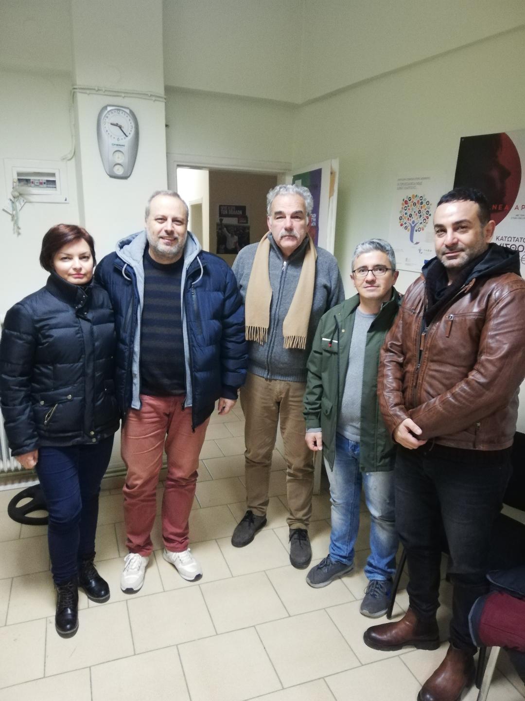 ΣΥΡΙΖΑ/ΠΣ: ΣΥΝΑΝΤΗΣΗ ΜΕ ΤΟΝ ΣΩΜΑΤΕΙΟ ΕΡΓΑΖΟΜΕΝΩΝ ΝΟΣΟΚΟΜΕΙΟΥ ΝΑΟΥΣΑΣ