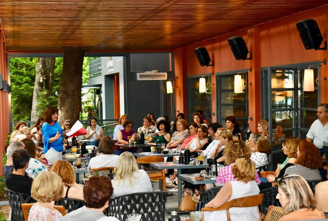 Φρόσω Καρασαρλίδου: Εκδήλωση με θέμα «Η θέση της γυναίκας στην Ελλάδα του σήμερα»