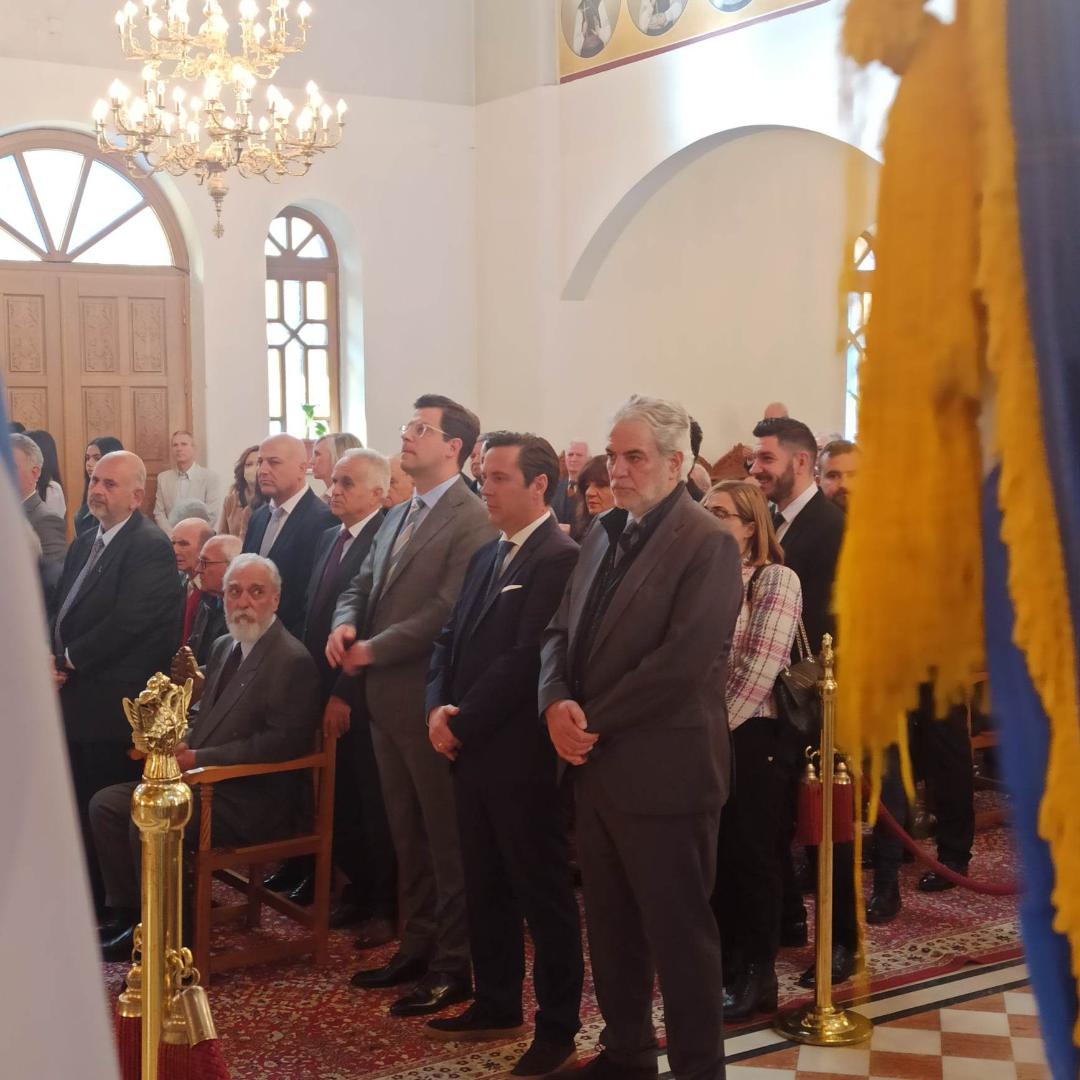 Με την δέουσα λαμπρότητα και παρουσία του Υπουργού Κλιματικής Κρίσης και Πολιτικής Προστασίας  κ. Χρήστου Στυλιανίδη οι εκδηλώσεις στη Νάουσα  για την Εθνική Επέτειο της 25ης Μαρτίου