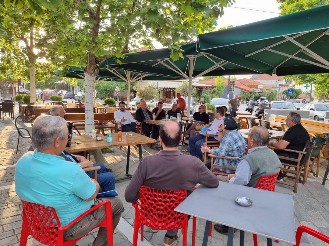 "Καθημερινά δίπλα στους πολίτες της Ημαθίας ο Τάσος Μπαρτζώκας"