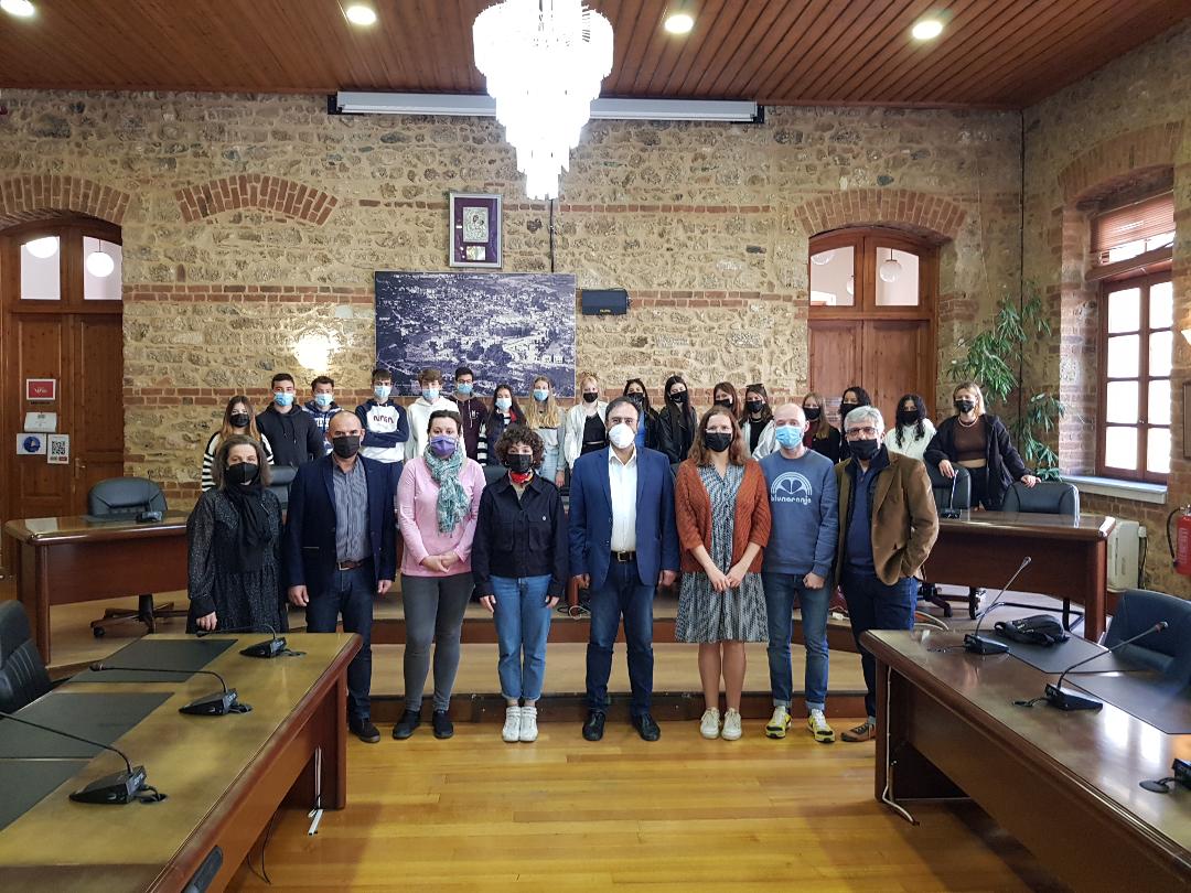 Μαθητές Προγράμματος Erasmus στο Δημαρχείο Βέροιας