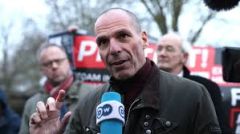 Απαγόρευση εισόδου στον Γ. Βαρουφάκη μετά από καταστολή εκδήλωσης αλληλεγγύης προς την Παλαιστίνη