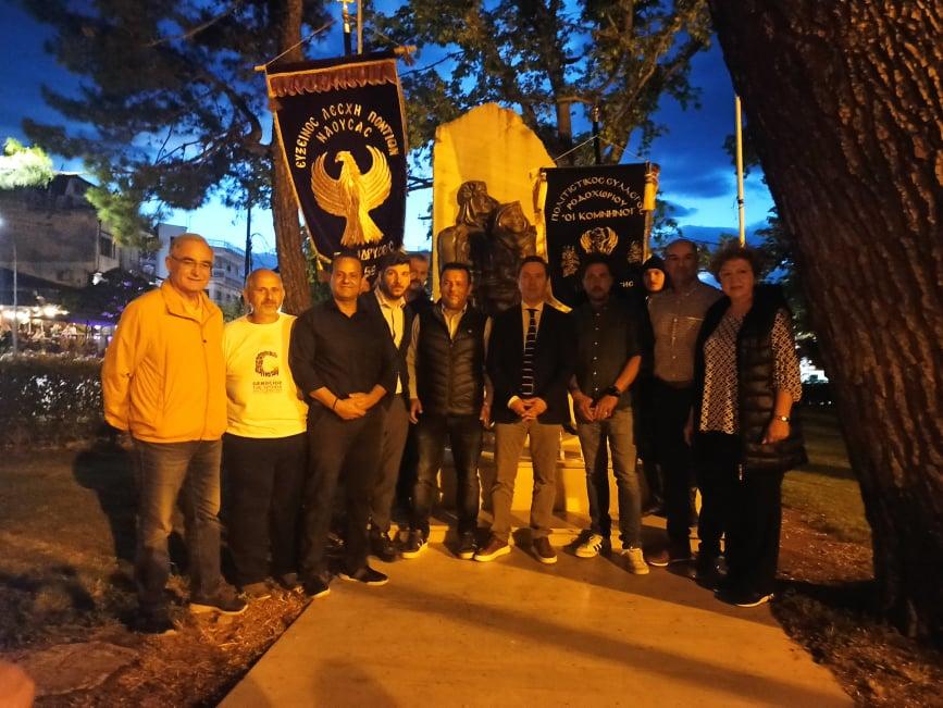 Σε κλίμα συγκίνησης άναψε η «Φλόγα Μνήμης» στη Νάουσα  για την Γενοκτονία των Ελλήνων του Πόντου  