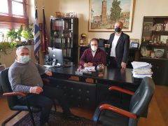 Υπογραφή σύμβασης «ΣΥΝΤΗΡΗΣΗ ΚΟΙΝΟΧΡΗΣΤΩΝ ΚΑΙ ΚΟΙΝΩΦΕΛΩΝ ΧΩΡΩΝ Δ.Ε. ΒΕΡΟΙΑΣ»