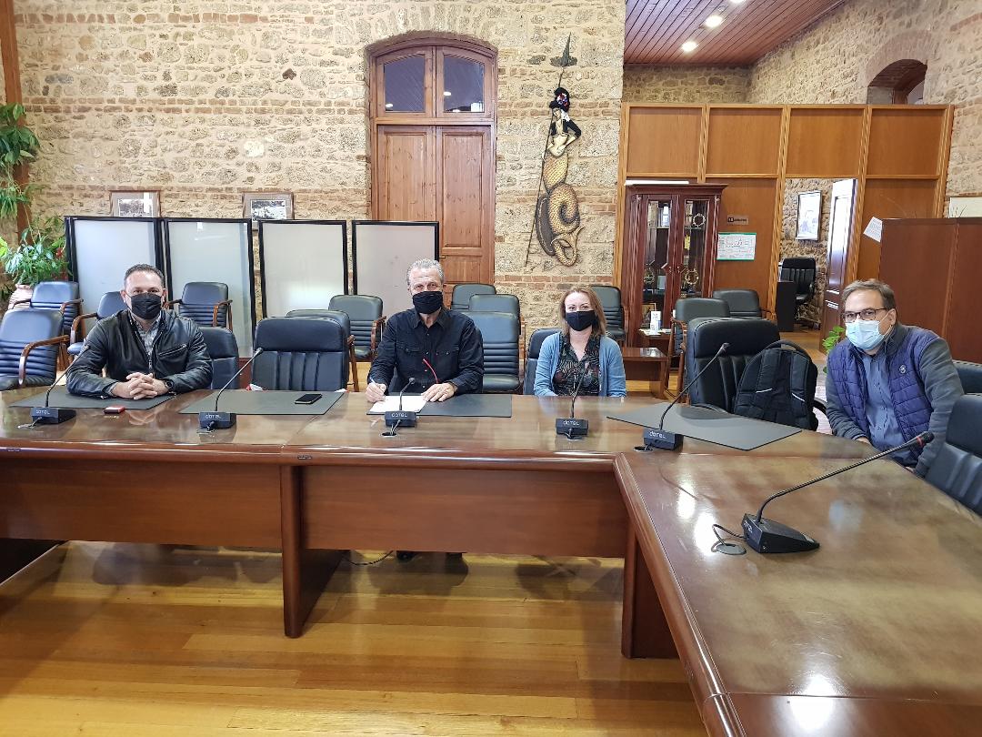 Υπογραφή Σύμβασης "Βιοκλιματικό Δίκτυο Διαδρομών στην Παλιά Πόλη της Βέροιας"