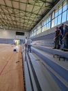 Στο τελικό στάδιο οι εργασίες αναβάθμισης στους εσωτερικούς χώρους του Κλειστού Δημοτικού Γυμναστηρίου Νάουσας