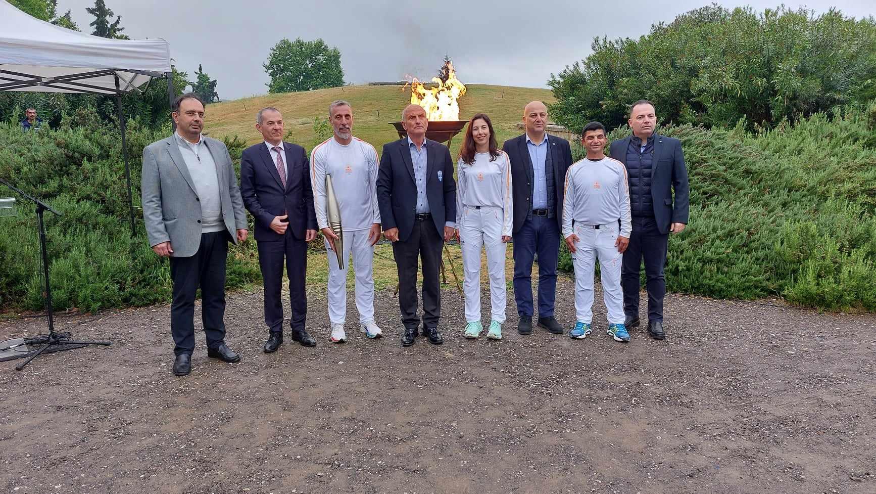 Η Ολυμπιακή Φλόγα πέρασε από την Βέροια και την Βεργίνα 