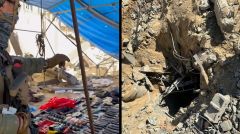 Βλέπουν έλλειψη στοιχείων και ισραηλινή «μονταζιέρα» σχετικά με το «επιχειρησιακό κέντρο» της Χαμάς στο αλ Σίφα