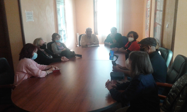 Συνάντηση των Δ.Σ του Συλλόγου Εκπαιδευτικών Α’Θμιας Εκπαίδευσης Ν. Ημαθίας και του Συνδέσμου Φιλολόγων με τη πρέσβειρα της Κούβας