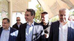 Μύρισε ...εκλογές ο Κυρ. Μητσοτάκης από την Καλλιθέα