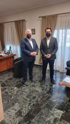 Τάσος Μπαρτζώκας στο Δημαρχείο Αλεξάνδρειας: Σύντομα η εκκίνηση της υλοποίησης του αρδευτικού αγωγού 
