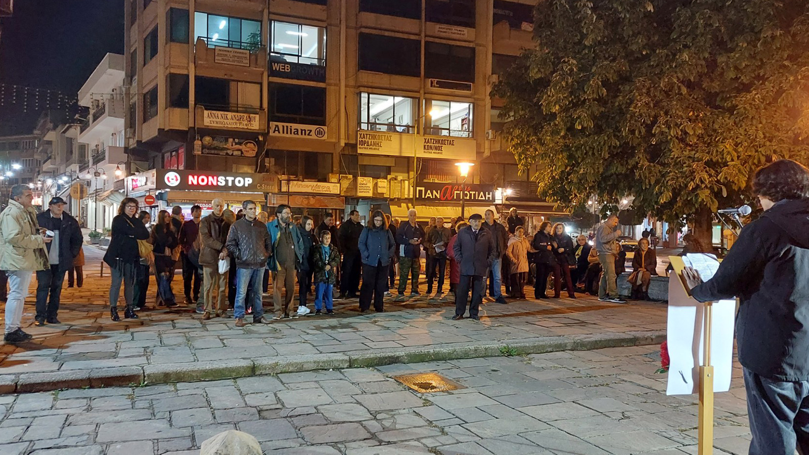 Συγκέντρωση για την επέτειο του  Πολυτεχνείου στη Νάουσα