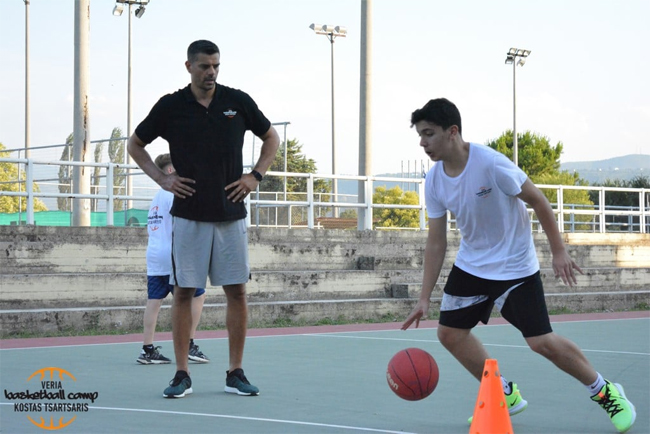 Ξεκίνησε το 6ο Veria Basketball Camp 2021 του Κώστα Τσαρτσαρή 
