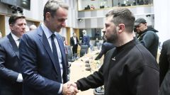 Τον Κ. Μητσοτάκη ευχαριστεί ο Ζελένσκι για την εμπλοκή της Ελλάδας στον πόλεμο