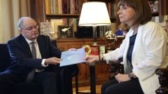 Ο Κ. Τασούλας ενημέρωσε την Πρόεδρο της Δημοκρατίας για τα αποτελέσματα