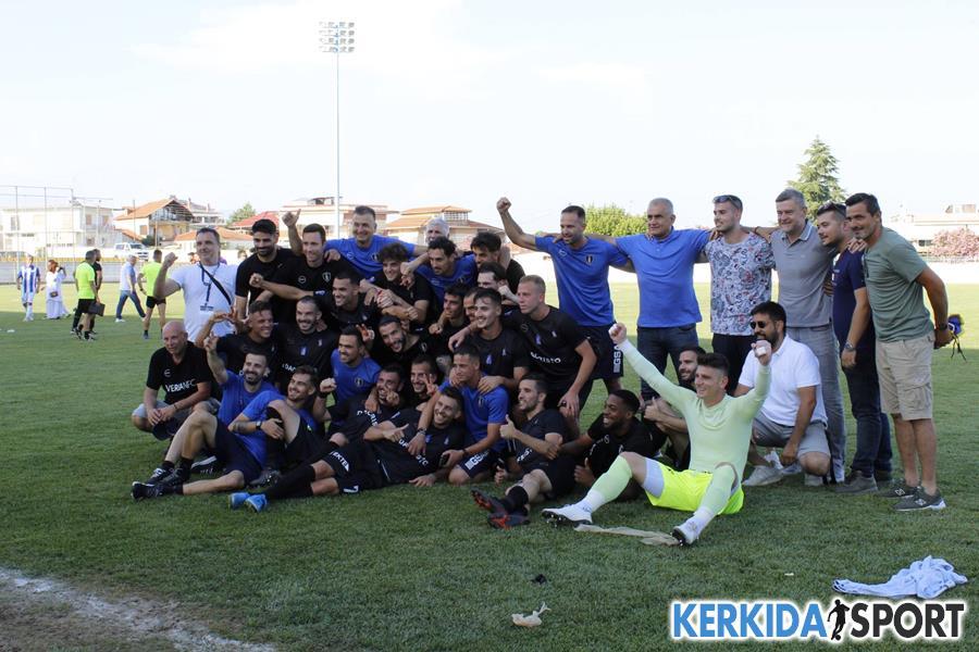 Συγχαρητήρια της Φρόσως Καρασαρλίδου στην ποδοσφαιρική ομάδα της Βέροιας