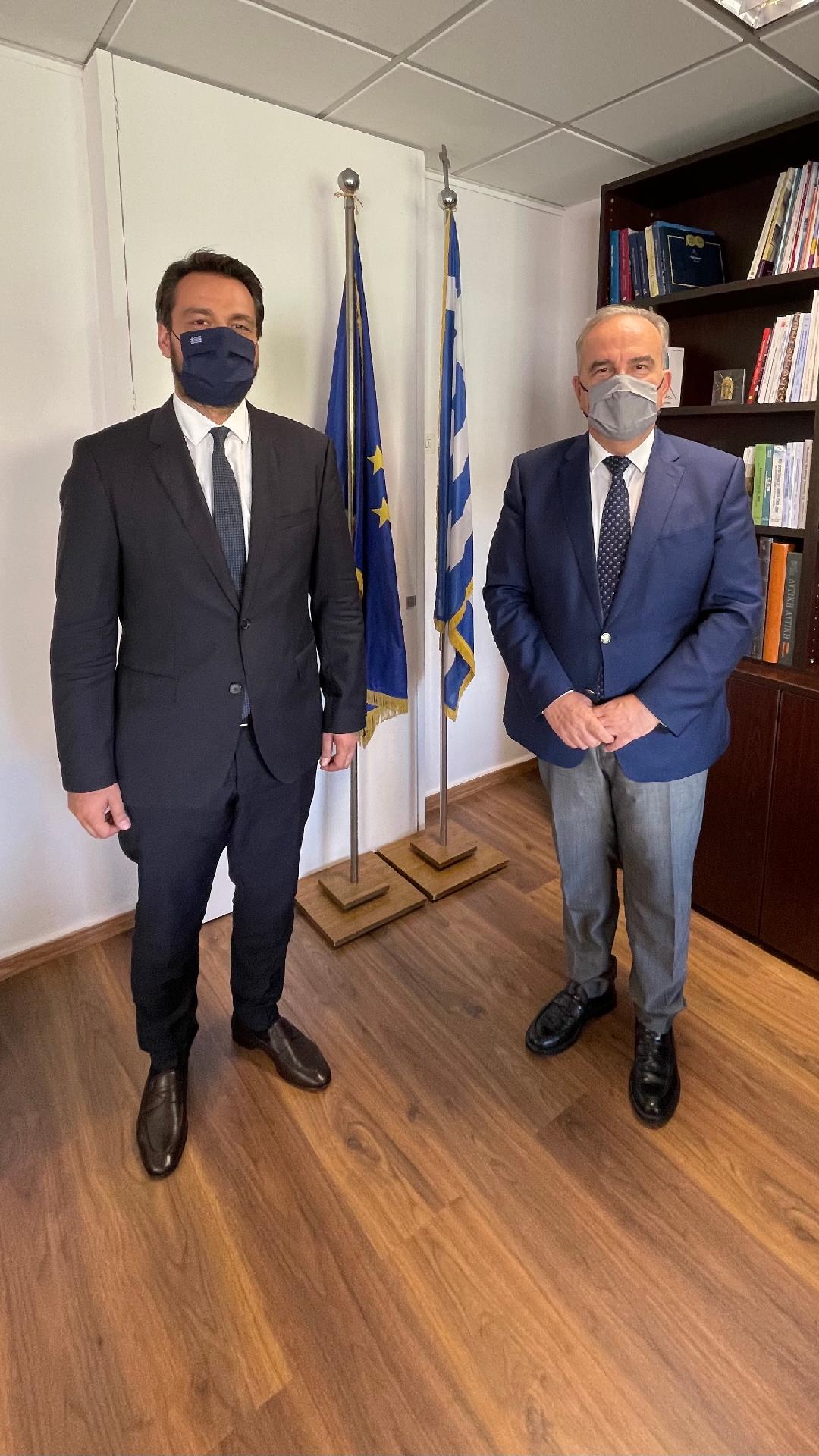 Τάσος Μπαρτζώκας,Αν. Υπουργός Ανάπτυξης Νίκος Παπαθανάσης: στήριξη επιχειρηματικότητας, νέος αναπτυξιακός, νομοσχέδιο για λαϊκές αγορές και χρηματοδότηση για το αρδευτικό «Βεργίνα , Μελίκη, Αιγίνιο»