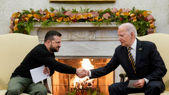 Με «άδεια χέρια» φεύγει από την Ουάσινγκτον ο Ζελένσκι