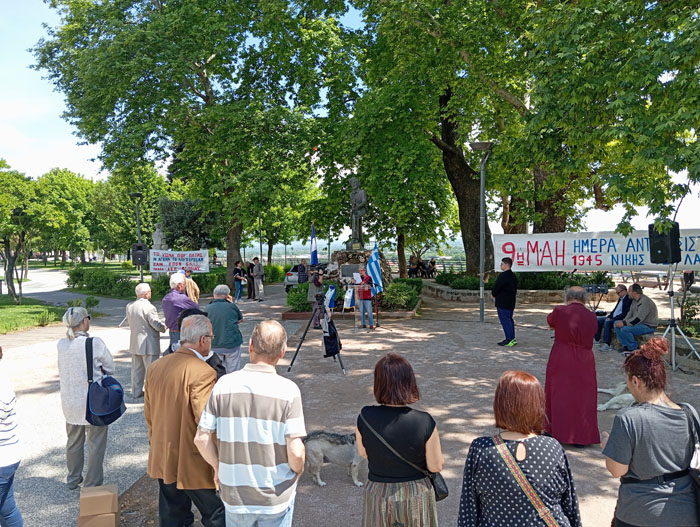 Βέροια: Τιμήθηκε η Μέρα της Αντιφασιστική Νίκης των Λαών