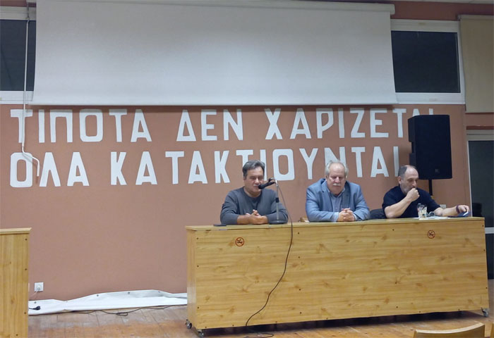 Στα Γιαννιτσά παρουσιάστηκε το νέο βιβλίο του Αλέκου Χατζηκώστα