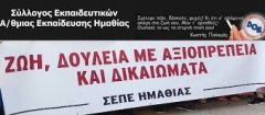 ΣΥΛΛΟΓΟΣ ΕΚΠ/ΚΩΝ Π.Ε. ΗΜΑΘΙΑΣ  : Πάνω από 60 τα κενά στην παράλληλη στήριξη μετά και την ολοκλήρωση της β΄ φάσης