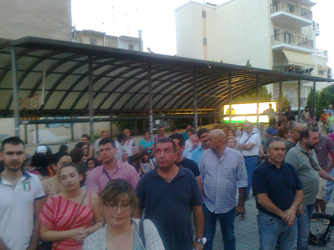 Με αφορμή την απεργία στη ΔΕΗ και τη συγκέντρωση διαμαρτυρίας στη Βέροια