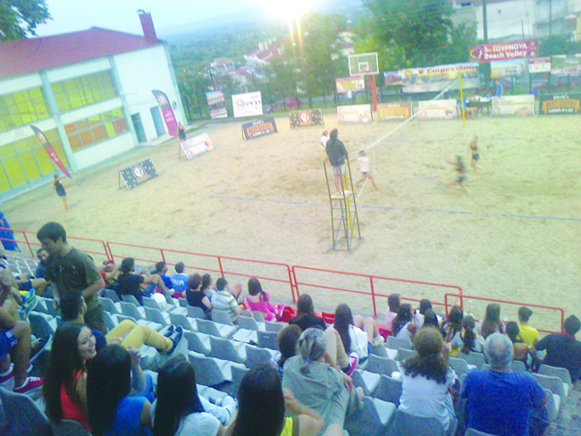 Όλα τα αθλήματα πια beach στη Βέροια…